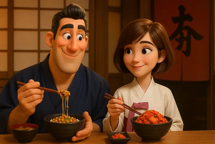 Kimchi vs Natto, čo je zdravšie