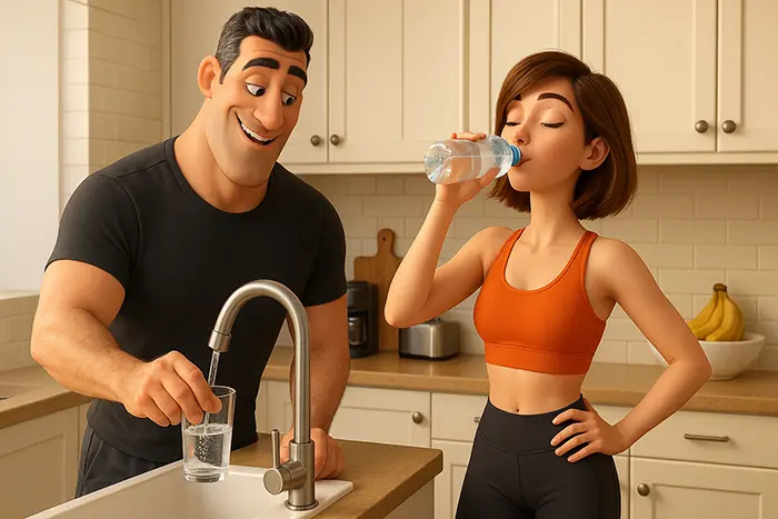 Kohútik vs balená vs filtrovaná voda